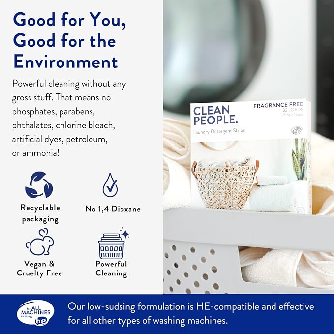 The Clean People Laundry Detergent Sheets - Image 2