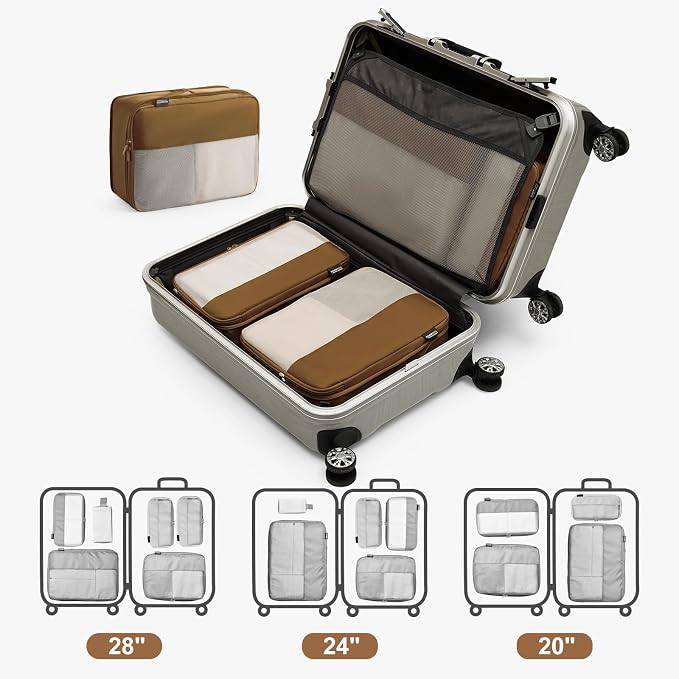 4 Set Compression Packing Cubes - Image 7