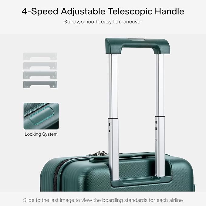 Hanke Grace Carry On Luggage - Image 8