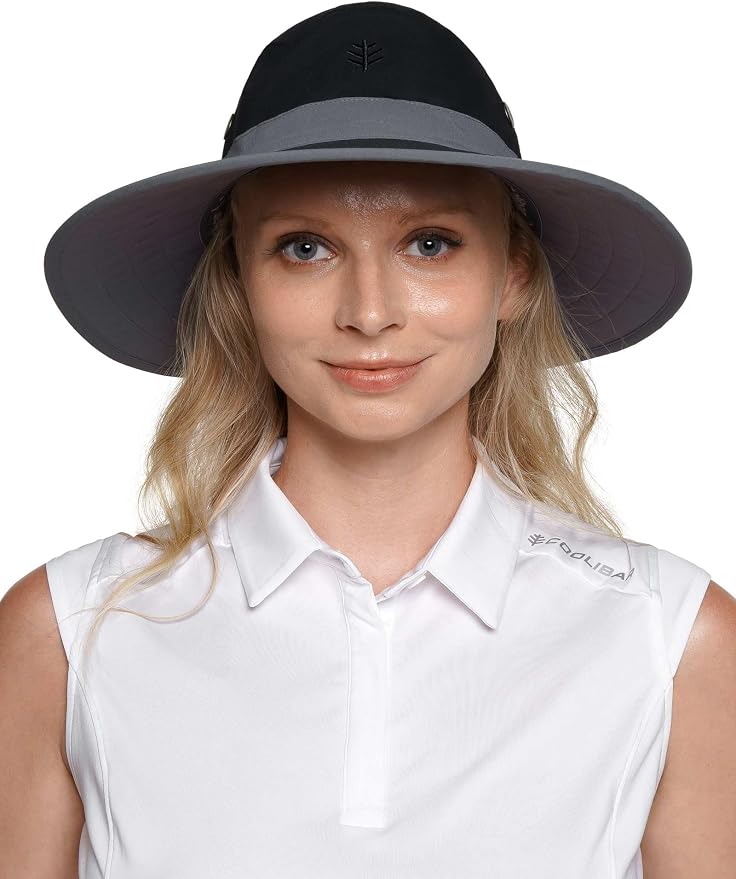 Coolibar UPF 50+ Men's Women's Matchplay Golf Hat by CoolibarSunProtectiveClothing