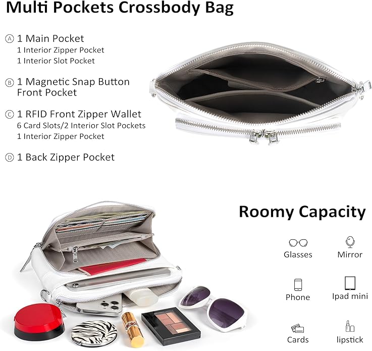 befen Genuine Leather Crossbody Purses - Image 4