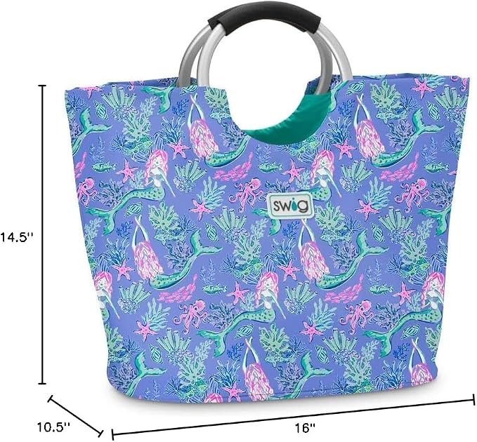 Swig Life Loopi Tote Bag, Lightweight, Waterproof Beach and Utility Bag - Image 10