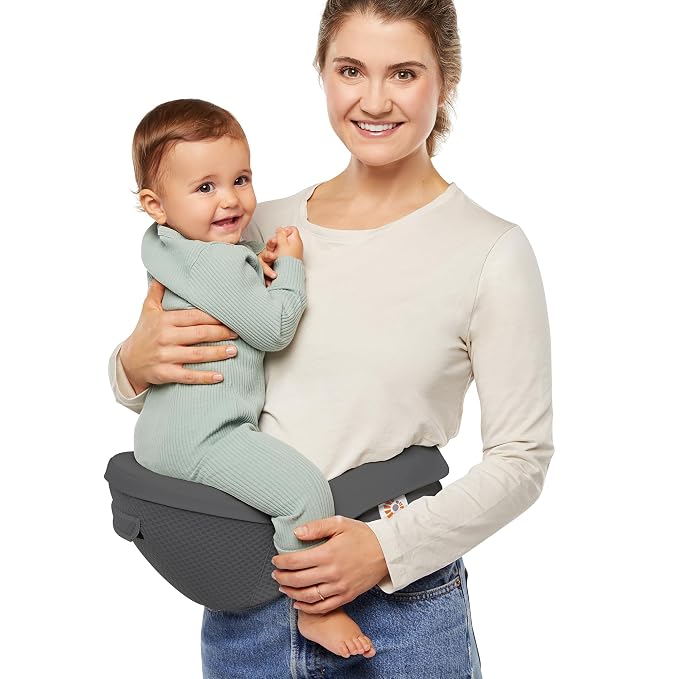 Ergobaby Alta Hip Seat All-Position Breathable Mesh Hip Seat & Carrier - Image 4