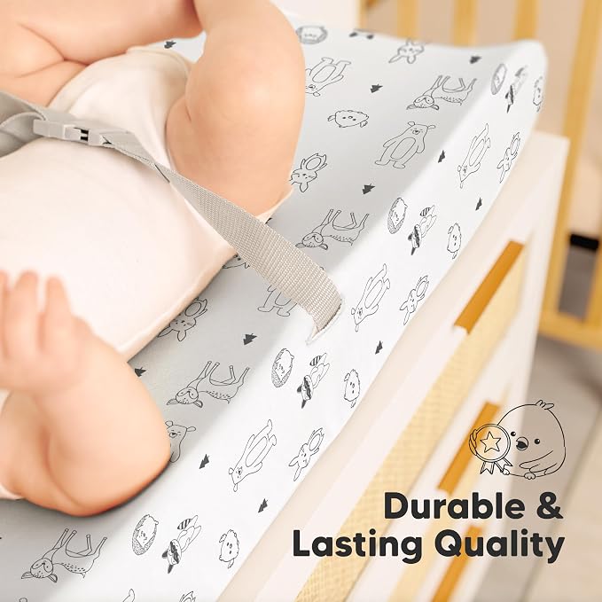 2-Pack Baby Changing Pad Covers - Image 7