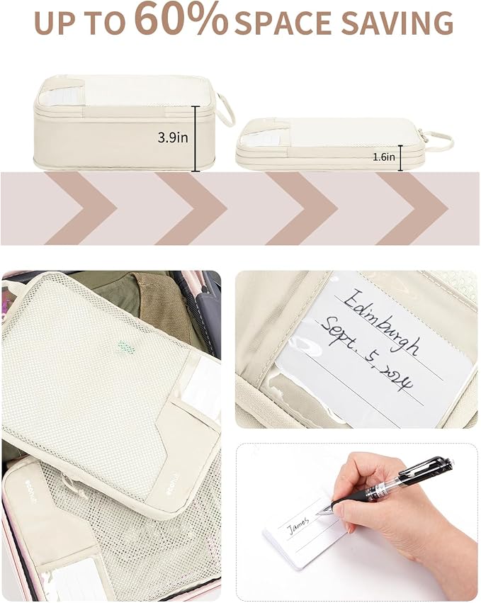 ECOHUB 4 Set /6 Set Packing Cubes - Image 2