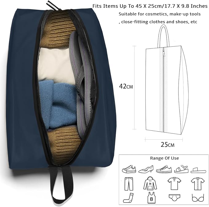 Waterproof Shoe Bag Odor Absorbing Multifunctional Storage Lightweight Shoe - Image 4
