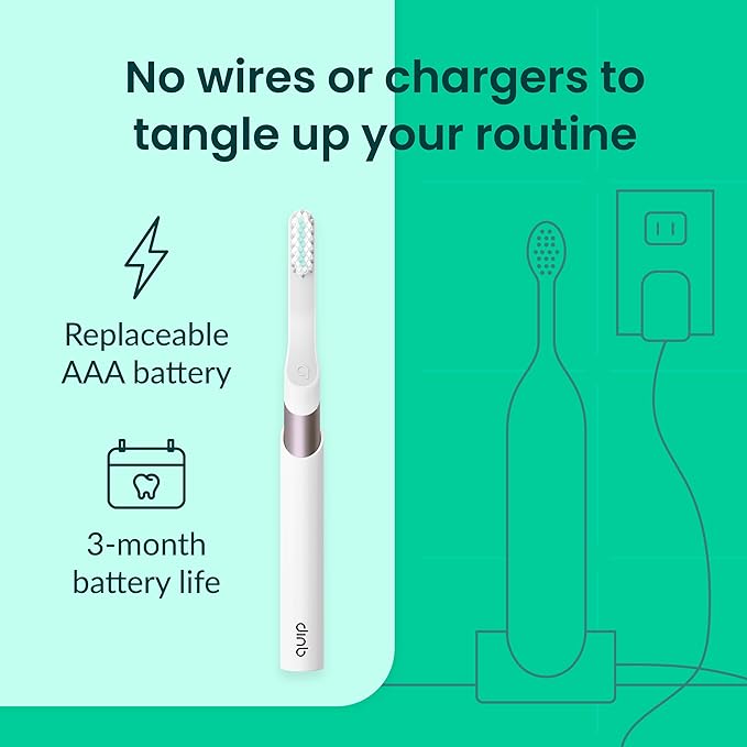 Quip Metal Sonic Toothbrush, Electric Toothbrush - Image 4