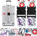 Adjustable Travel Luggage Strap Suitcase Belt Travel Bag Accessories 1.96 in W by Gutsdoor