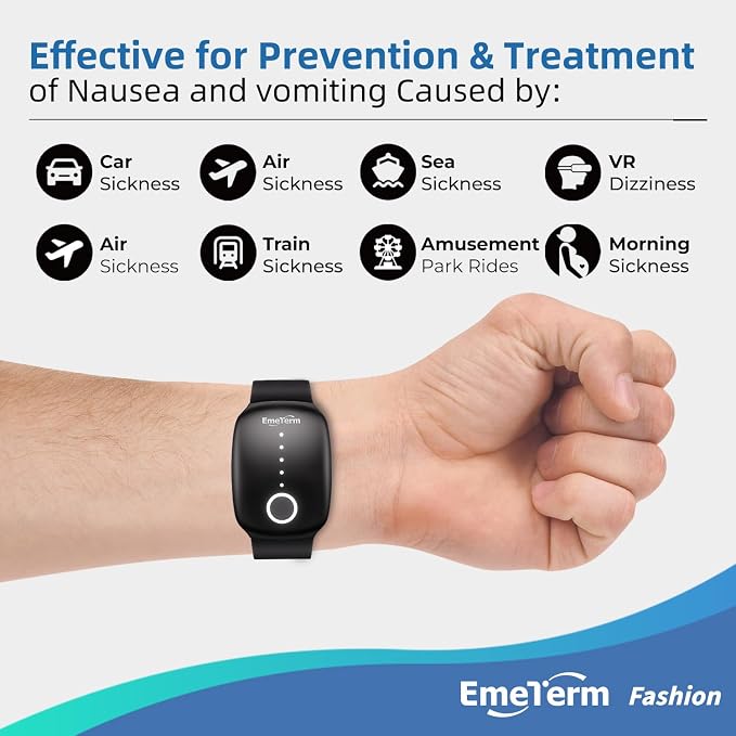 EmeTerm Fashion FDA Cleared Relieve Nausea Electrode Stimulator Morning - Image 2