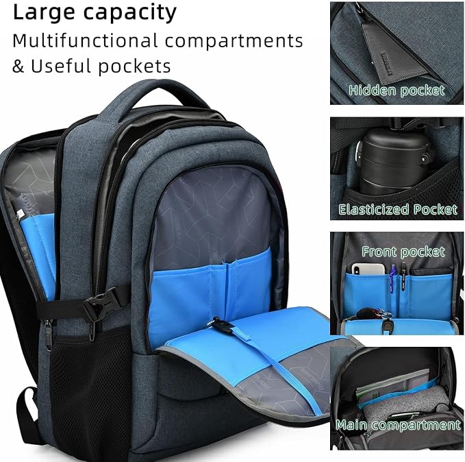 DUSLANG 17 Inch Laptop Backpack - Image 2