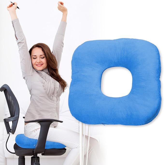 Stuffed Donut Pillow Seat Cushion | by Vinban