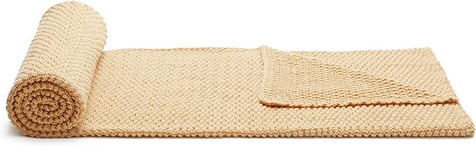 Amazon Basics Chunky Cable Knit Throw Blanket - Image 4