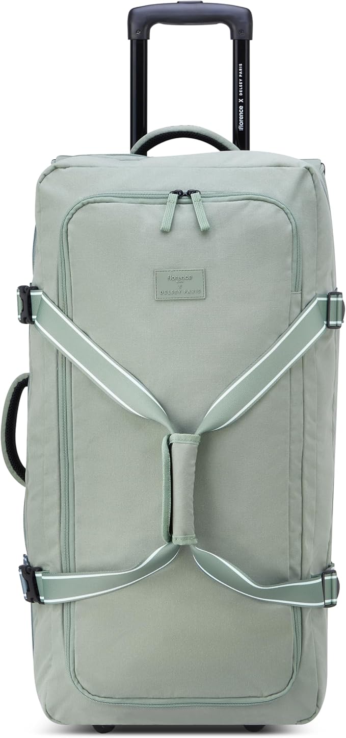 florence by mills Women's Two Wheel Rolling Travel Duffle Bag by FlorencebyMills