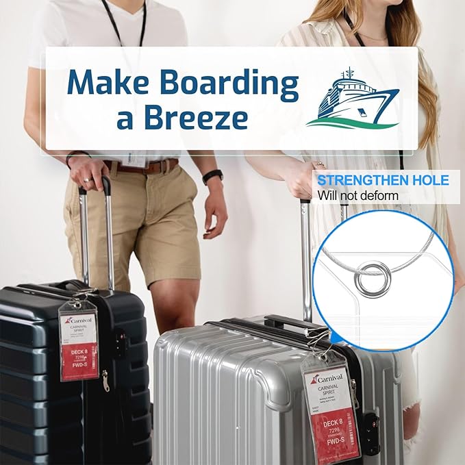 Cruise Ship Essentials, Cruise Luggage Tags, Lanyards - Image 5