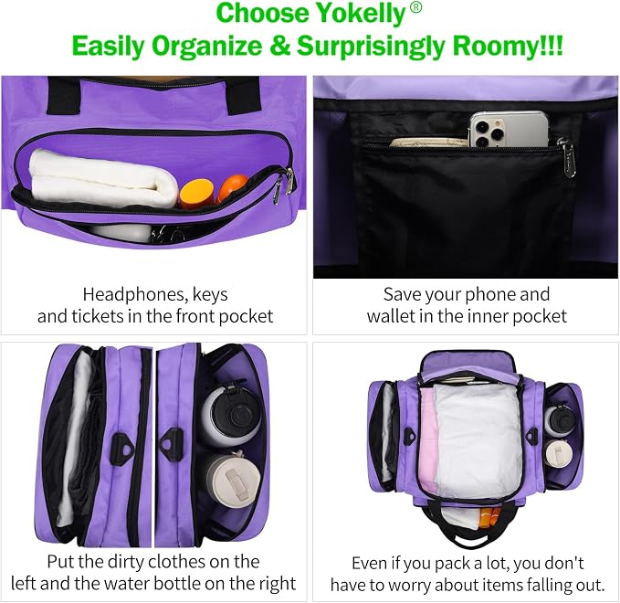 Sports Duffel Bag 20 inch for Travel Gym - Image 4