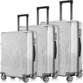 0.4mm Thick Transparent PVC Luggage Protector Cover Set, Waterproof TSA by Gigabit
