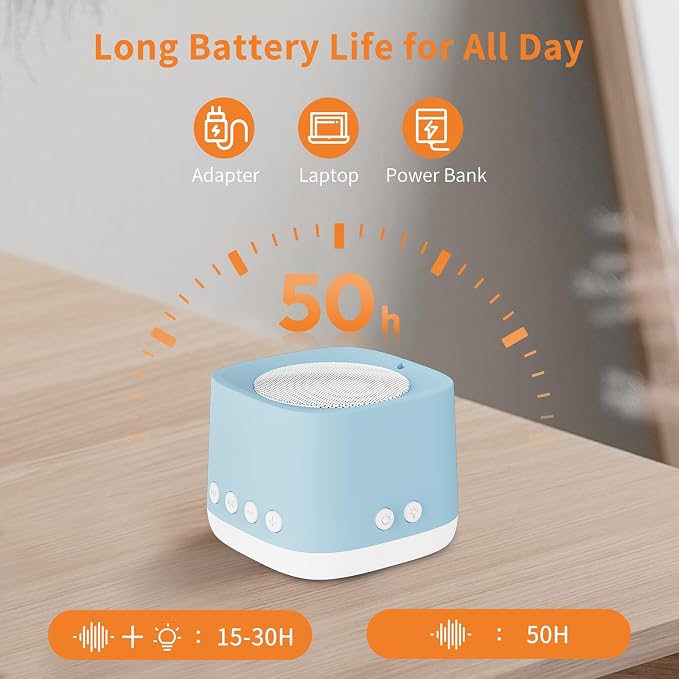 Portable White Noise Machine, Mini Sound Machine - Image 3
