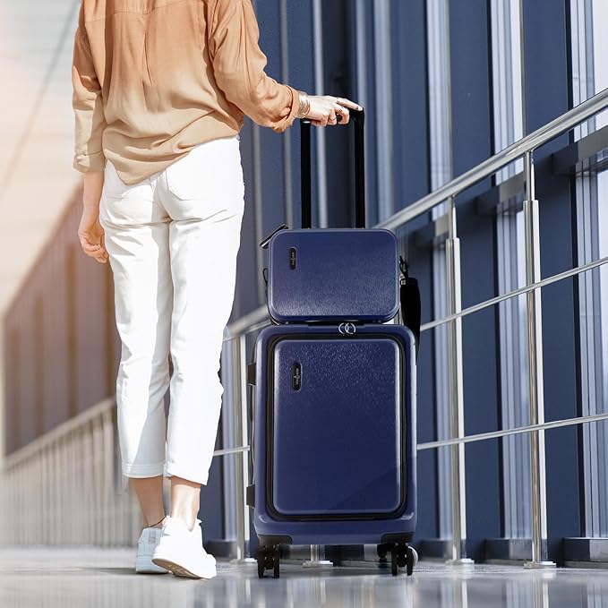 22 Inch Carry On Luggage 22x14x9 Airline Approved, Carry On Suitcase - Image 9
