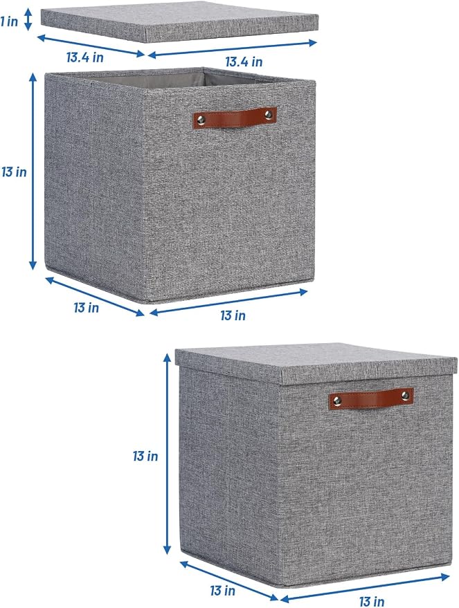 Temary Fabric Storage Bins - Image 2