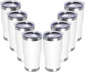 DOMICARE 20oz Tumbler with Lid Stainless Steel Tumblers Bulk, Double Wall by VisittheDOMICARE