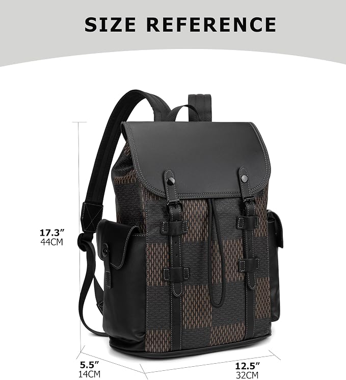 KingTo Laptop Backpack for Men Luxury Anti-Theft Travel Backpack Casual - Image 2