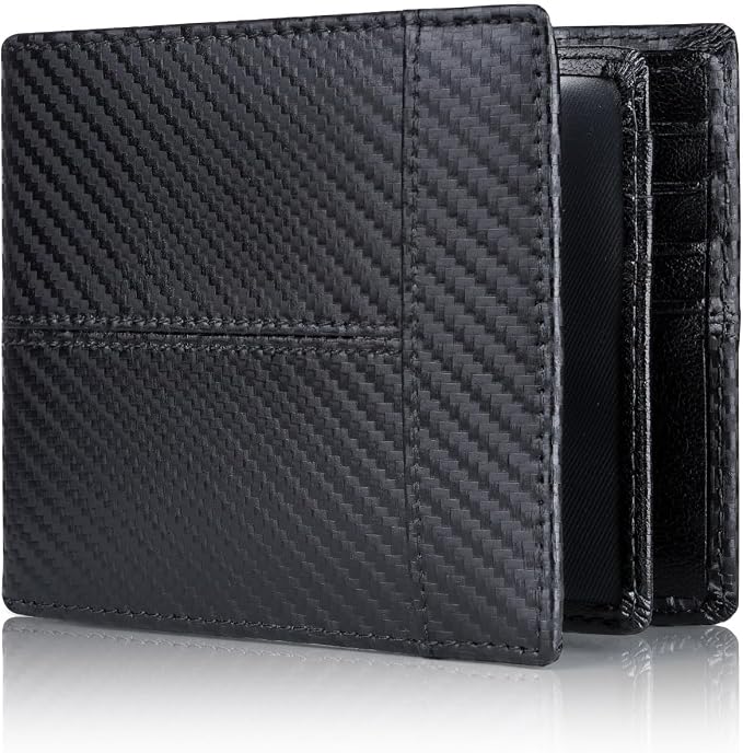 Swallowmall Mens Wallet Rfid Blocking Leather Wallet by Swallowmall