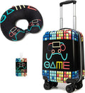 Kids Suitcase Set for Boys Hardside Luggage by Homskiii