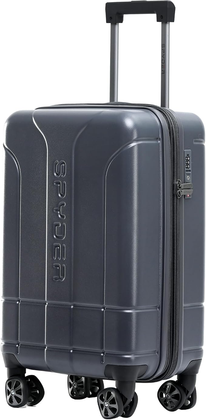 Spyder Carve 20 Inch Carry On Expandable Hardside Upright Suitcase by Spyder