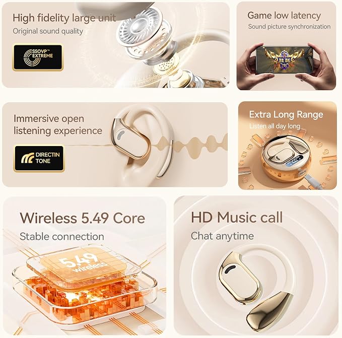 Wireless Earbuds, Real-Time AI Translation Earbuds, 144 Languages Language - Image 7