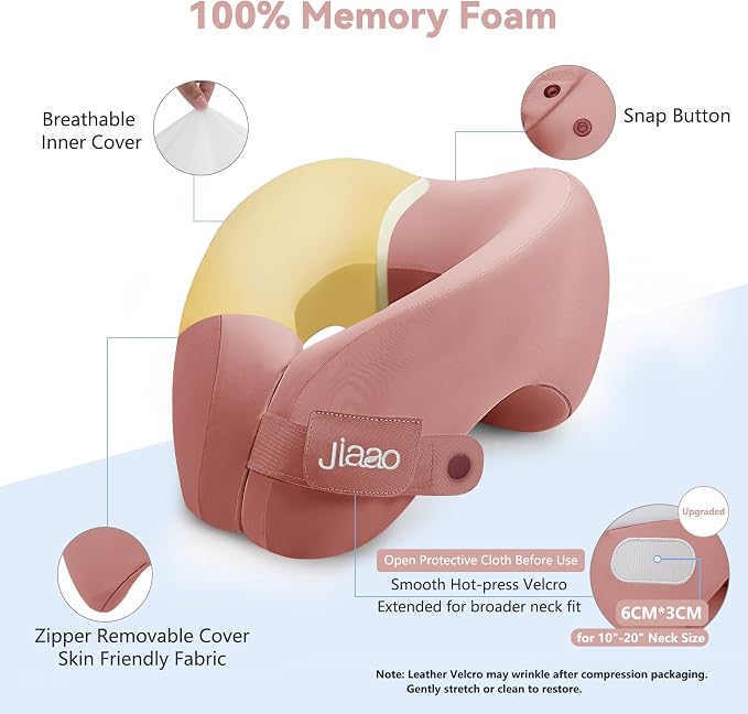 Neck Pillow Airplane, Advanced Neck Support - Image 5