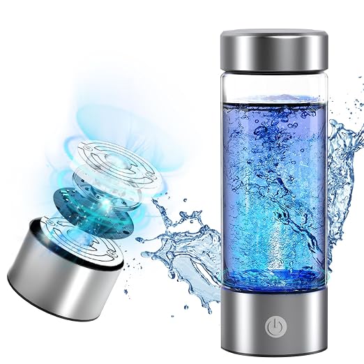 Hydrogen Water Bottle, 3000PPB Portable Hydrogen Water Ionizer Machine by BEVECK