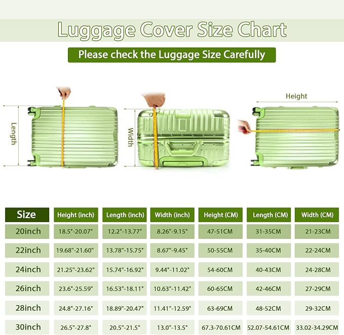 Thicken Clear Luggage Cover Protector - Image 2