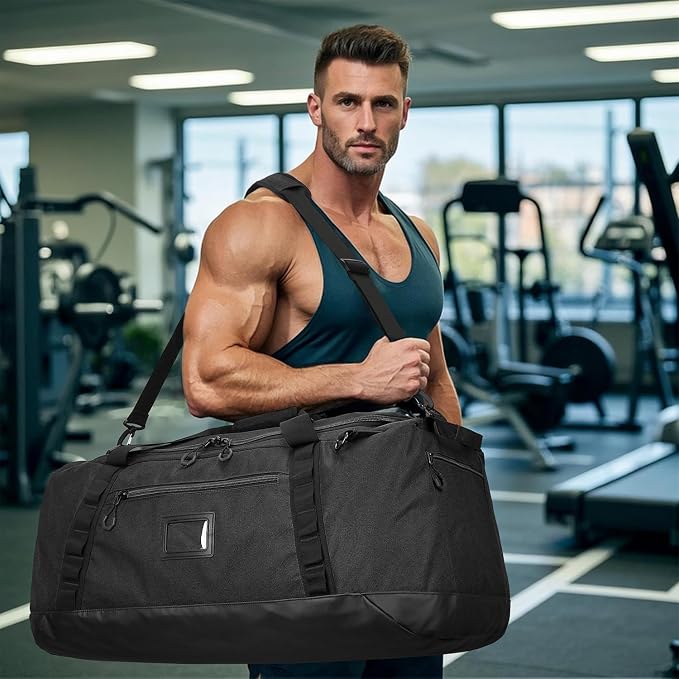 TUGUAN Extra Large Travel Duffle Bag Backpack - Image 8