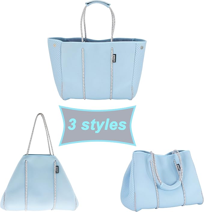 QOGiR Neoprene Multipurpose Beach Bag Tote - Image 6