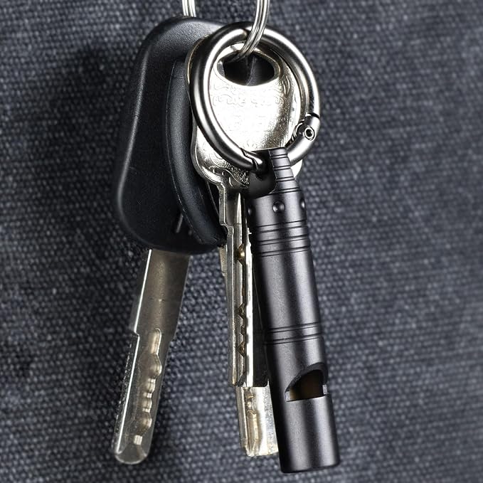 Whistle Emergency, Titanium Loud Whistle up to 120db, Emergency Survival - Image 6