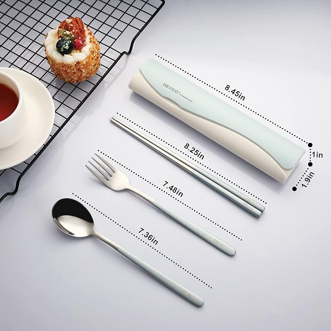 DEVICO Portable Travel Utensils - Image 2