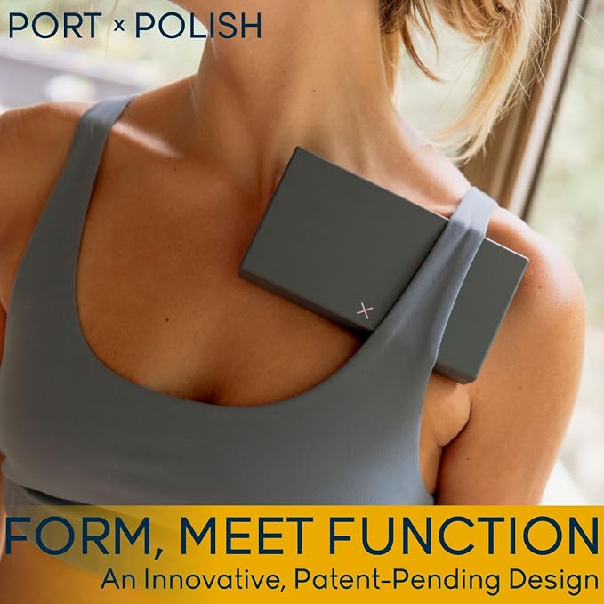 PORT X POLISH Designer Weekly Pill Box Organizer | Compact, Stylish 7-Day - Image 5