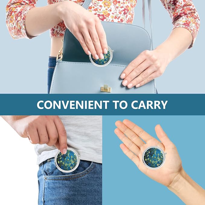 Pill Box 3 Compartment Medicine Pill Case, Portable - Image 6