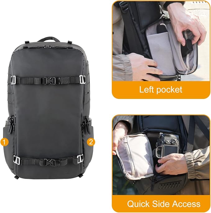 Besnfoto Camera Backpack Waterproof - Image 5