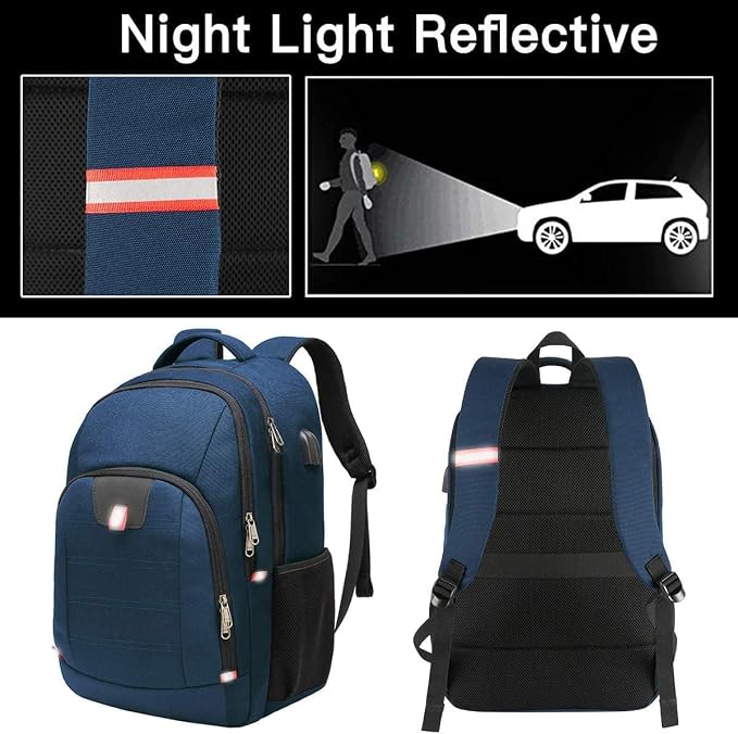 Travel Laptop Backpack, Large Anti-Theft Business Travel Backpack - Image 4