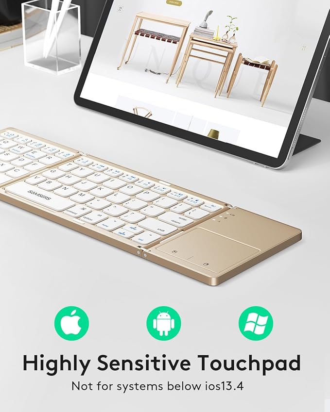 Samsers Foldable Bluetooth Keyboard - Image 2