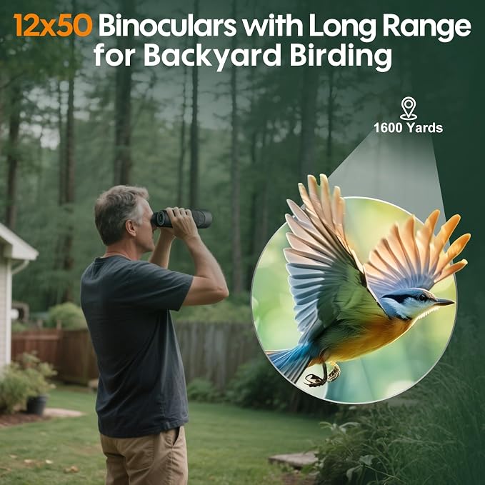 occer 12x50 Binoculars for Adults High Powered - Image 5