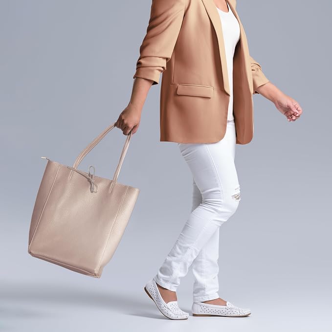 Italian Calf Leather Tote for Women - Image 7