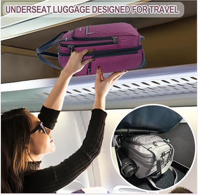 EMPSIGN Underseat Carry On Wheeled - Image 6