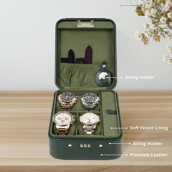 KAMIER Watch Case with Combination Lock - Image 4