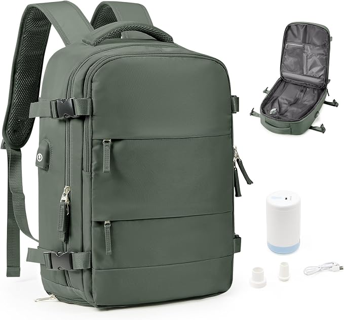 Vacuum Backpack Travel Laptop Backpacks by bergsalz