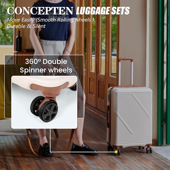 Luggage Sets 5 Piece, Suitcases - Image 4