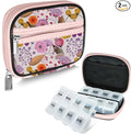 Serfeymi Weekly Travel Pill Organizer Pill Case by Serfeymi