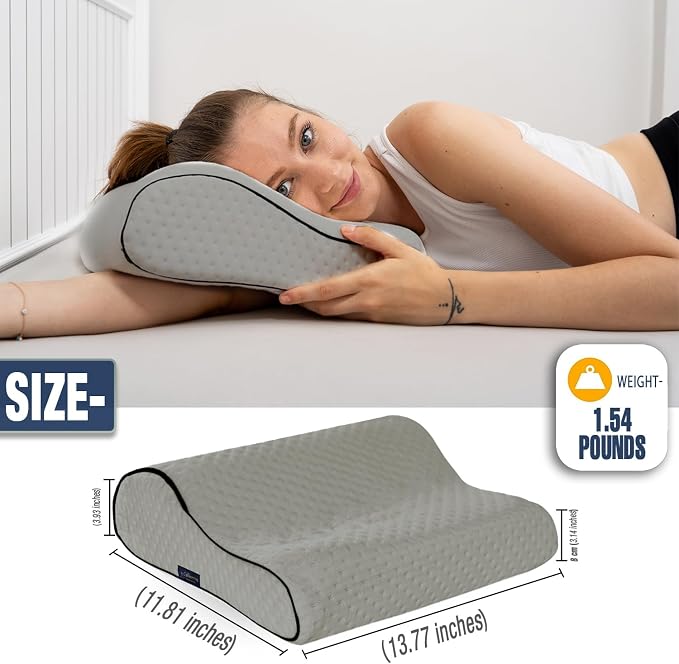 Travel & Camping Comfortable Memory Foam Pillow – Easy to Carry Portable Bag – - Image 6