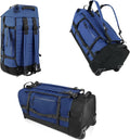 CONTAIL 86L Foldable Wheeled Duffel Backpack by CONTAIL